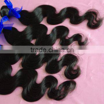 2014 High quality Remy and 5A body wave unprocessed 100% cheap virgin indian hair