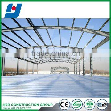 Railway station steel structure