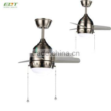 26 Inch 12W Ceiling Fan With LED Bulb