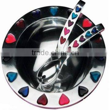 Aluminum Bowl Enamel Color