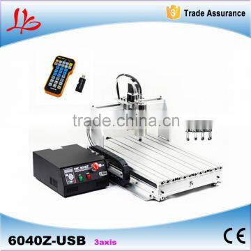 Best combination CNC engraving machine 6040 USB 3axis with mach3 remote control