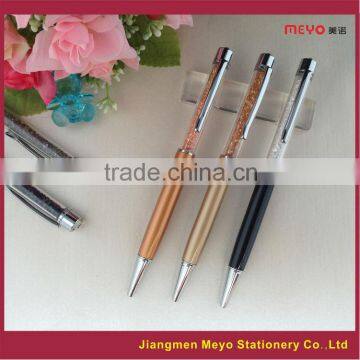 2015 Novelty Souvenir Gift Custom Metal Crystal Ballpoint pens