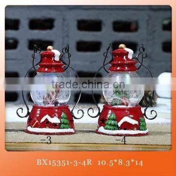 Hand painting ceramic christmas tree water decoration