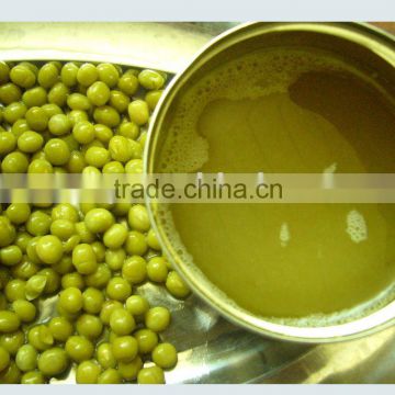 canned green peas