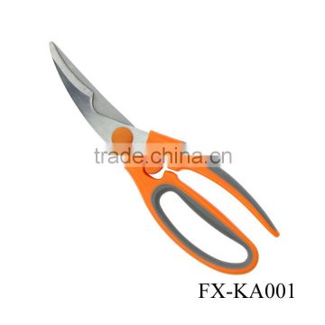 FX-KA001 Useful orange kitchen scissors jual perlengkapan kamar tidur