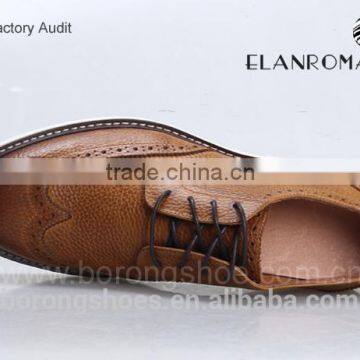 British Style Casual Shoe for Men With Brogue Design Leather Casual Shoe photo-5