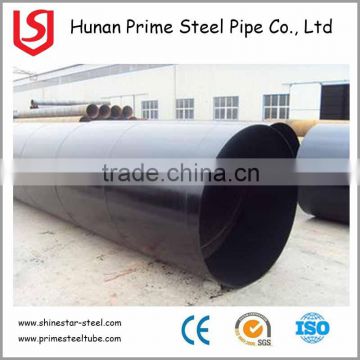 Black Oil Anti-Corrosion ERW and Seamless Carbon Steel Pipe / Steel Tube