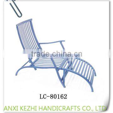 LC-80162 Chinese Modern iron metal outdoor swimming pool beach chair