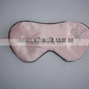 100% charmeuse silk eye mask Eco-friendly