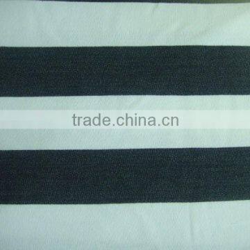 26s 160gsm T/R 85/15 Yarn dye single jersey fabric