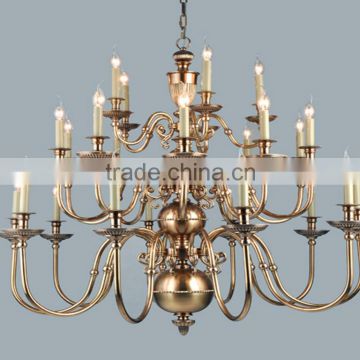 high technology brass pendant lamp classical for hotel