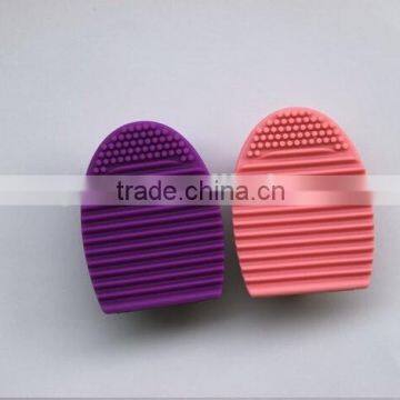 Brushegg Silicone Brush Cleaning Egg Brush Cleaning Egg Cosmetic Brush Cleanser Mack up Makeup Brush Cleaner Clean Tools photo-4