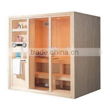 2015 best sale wooden traditional steam sauna room