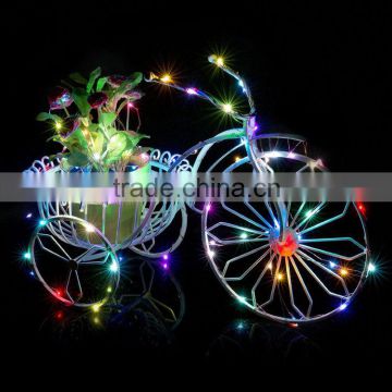 Indoor Led String Lights 100 leds Warm White Color on Copper Wire 33ft Waterproof LED Starry Light with 5v Power Adapter For Chr