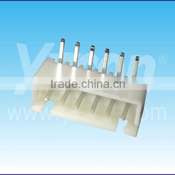 2.50mm pitch 6 pin right angle single row wafer connector