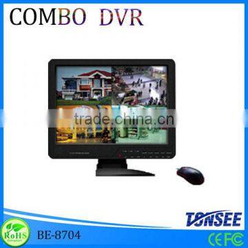 Hot sale 4 ch COMBO DVR,H.264 4 Channel Dvr ,Mobile Dvr