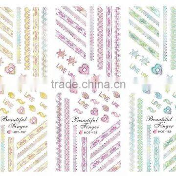 nail sticker /nail water transfer decal /nail accessories wholesale