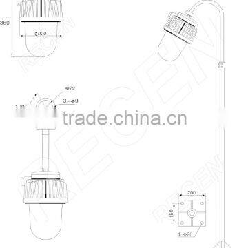 70 100 150w IP65 China Factory 3 Years Warranty mh Explosion Proof Lighting With 150w Metal Halide High Bay Light photo-5