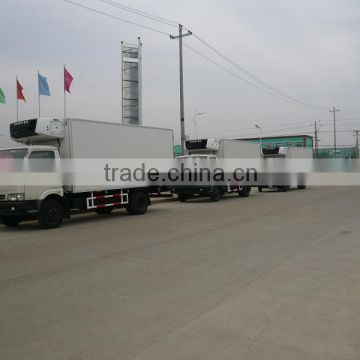 dongfeng 4x2 5 ton van refrigeration system, insulated room van , cooling van truck