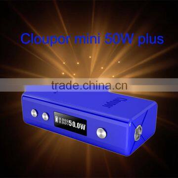 Cloupor mini plus 50w !!!Cloupor mini plus 50w plus TC box mod in 5 colors