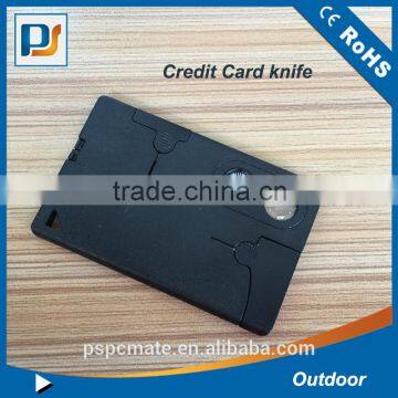 Credit Card Knife 9-in-1 Credit Card Sie Multi Tool with Lens/Compass