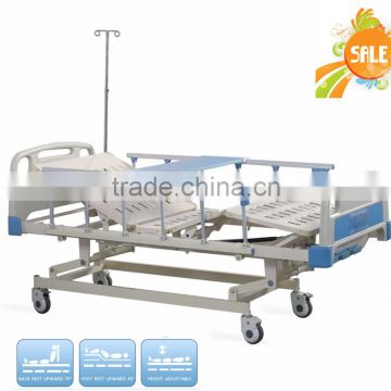 HR-623A three crank hospital electric bed electric medical bed equipment medical manual bed