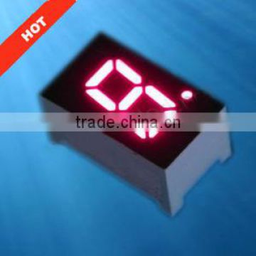 high quality 1 digit led number display with red color