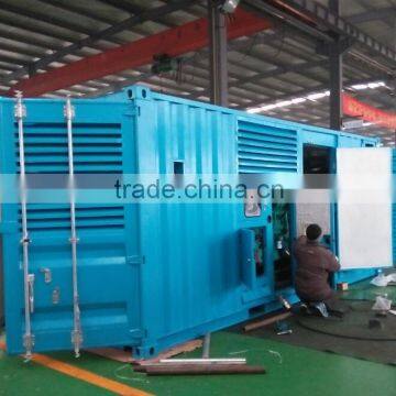 Sound proof 1000kVA generator with CE