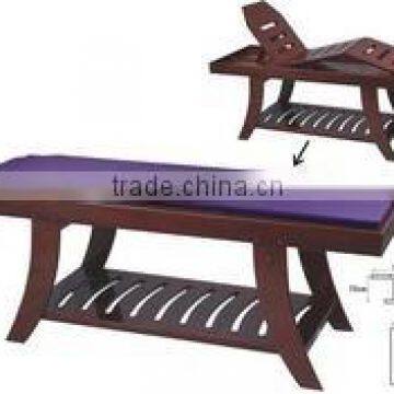 WOODEN MASSAGE BED