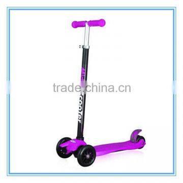 China manufacturer top quality children metal flodable kick scooter