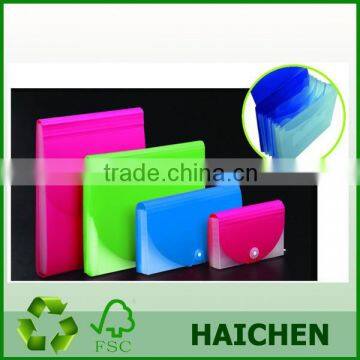 Expanding File Bag Pack With Button and String for School Office 13 Layers photo-3