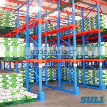 drive in storage racking system