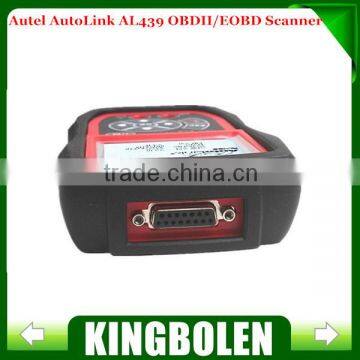 2014 New Arrival Auto MultiMeter AVOMeter Scanner Color Screen OBDII Diagnostic Engine Code Scanner Autel Autolink AL439