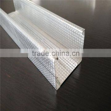 Africa Products galvanized light gauge metal studs and tracks steel keel profile for drywall profiles