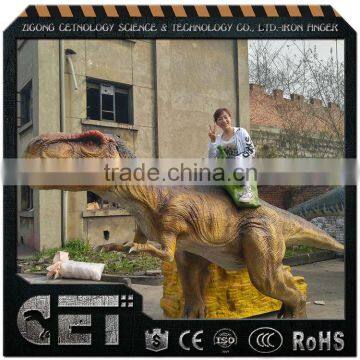 mechanical dinosaur rides animatronic T-rex rides riding dinosaur for shopping mall                        
                                                Quality Choice