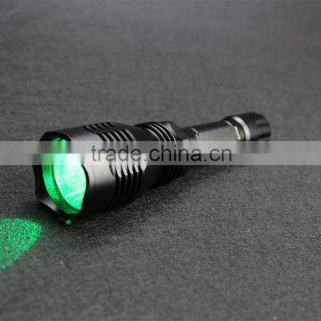 Red Green LED flashlight