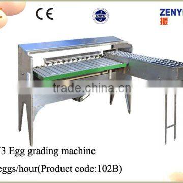 China supplier 5400eggs/h egg sorter equipment