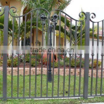 2015 Top-selling outdoor artistic iron gate fence                        
                                                Quality Choice