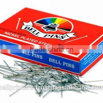 Bell Pins packaging boxes from india