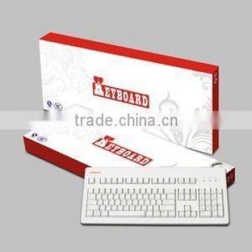 White and Red Kraft Carton Box for Keyboard,custom Offset Carton Box photo-2