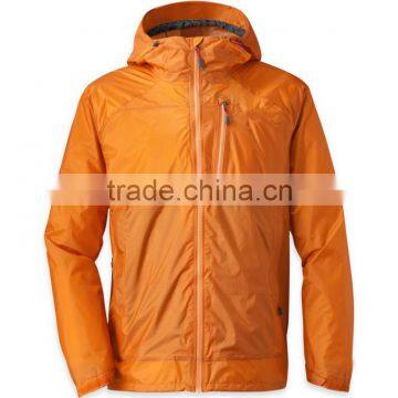 Waterproof lightweight nylon varsity jacket men