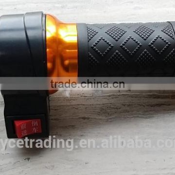 Electric bicycle steering handle