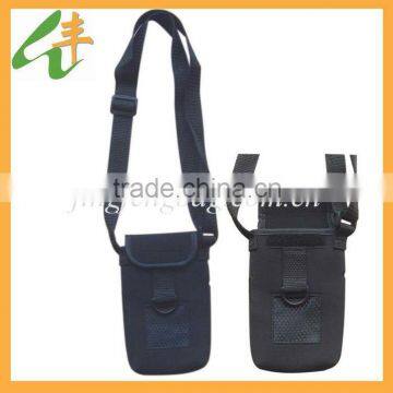 black hot sale cell phone shoulder strap bags