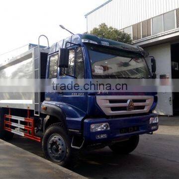 Blue color 4*2 SINOTRUCK compactor grabage truck for sale