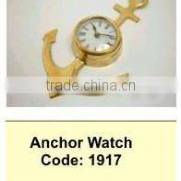 Brass anchor watch