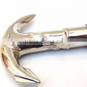 Brass Walking Stick/Antique Brass Walking Stick/Anchor Handle Walking Stick/stylish Walking Stick Wk1112 photo-3