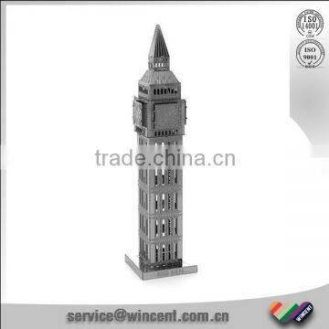 Famous Building Big Ben 3D puzzle Adult kids metal Toy