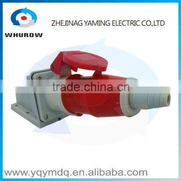 Industrial Sockets and Plugs IP44 Splash Proof Cable Protected Series High Quality Waterproof 3pin 4pin 5pin 16A Red Blue Color photo-5