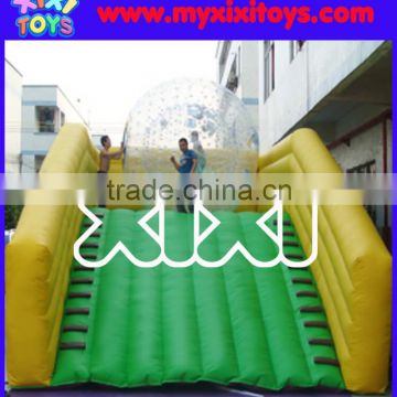 custom made inflatable zorb ball ramp xixi toys