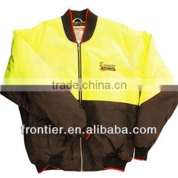 high visibility safety fly airport jacket